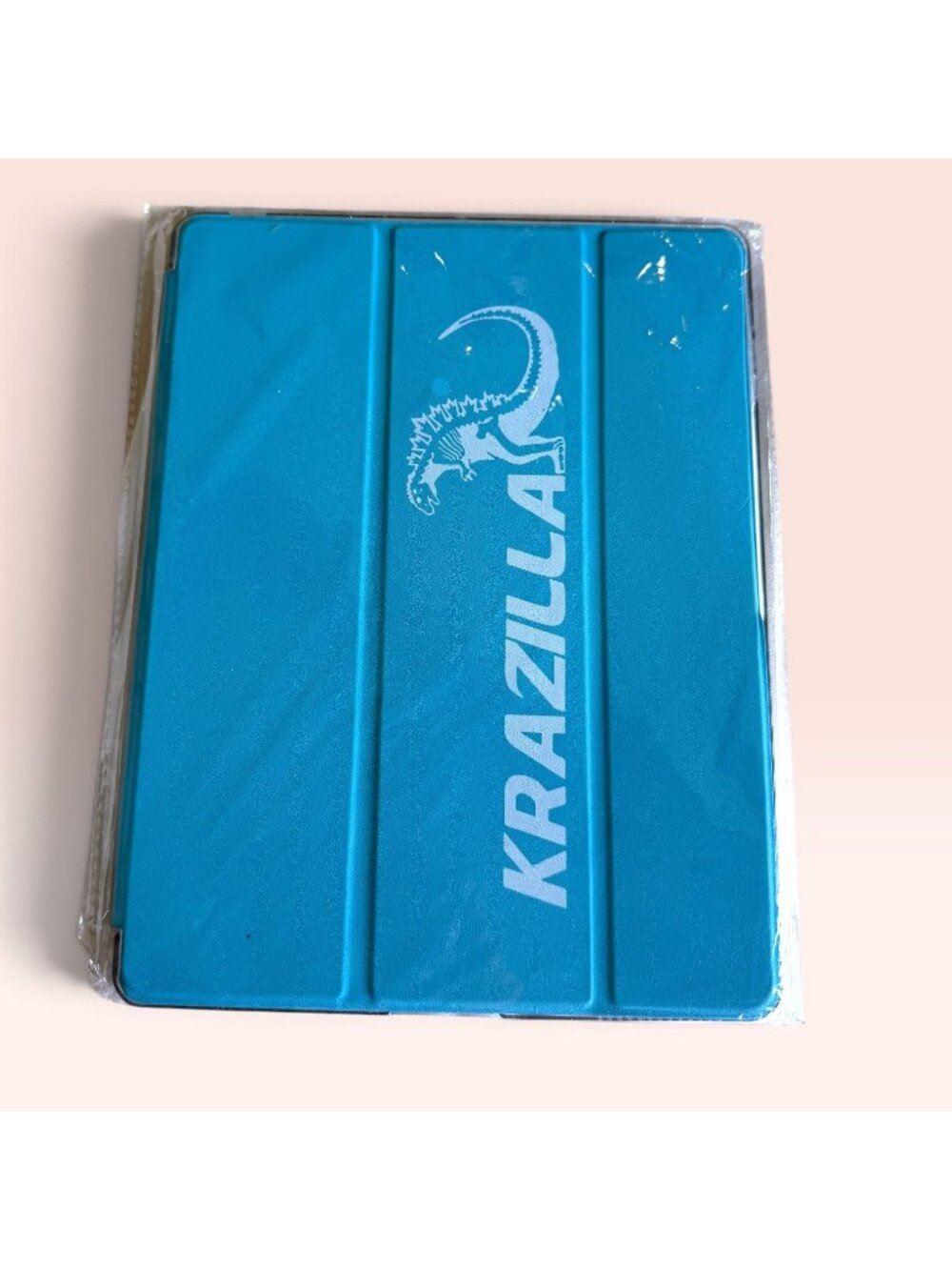 Krazilla iPad 4 Case Blue Dinosaur Cover New